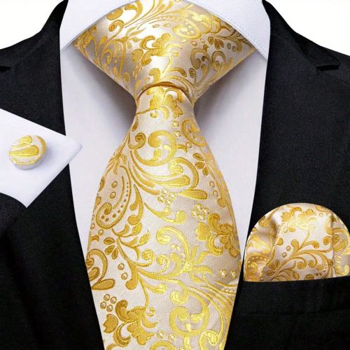 Ensembles de cravatess, style classique mode, ensemble cravate avec boutons de manchette pour et soirées - SHEIN - Modalova