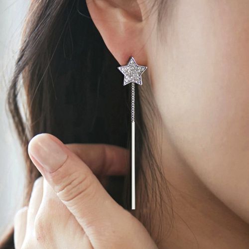 Boucles d'oreilles à étoile avec barre - SHEIN - Modalova