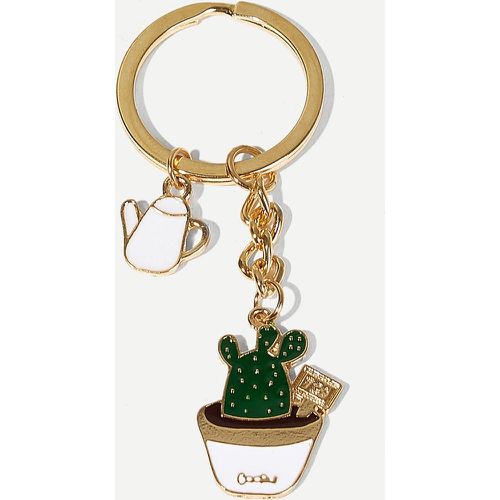 Porte-clés à breloque de cactus - SHEIN - Modalova