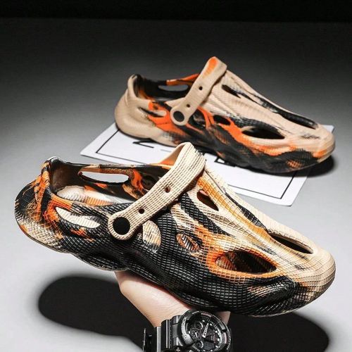 Mules avec plateforme camouflages, sabots d'extérieur d'été, sandales de plage pour femmes, mules d'intérieur souples en EVA, mules pour amoureux - SHEIN - Modalova