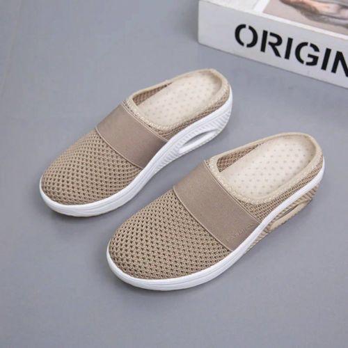 Chaussures de randonnée à enfilers avec coussin d'air, sneakers compenséess - SHEIN - Modalova