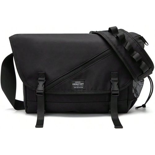 Sac de travail, sacoche Harajuku fonctionnelle, pour étudiant, facteur, ordinateur, sac à dos décontracté à bandoulière - SHEIN - Modalova