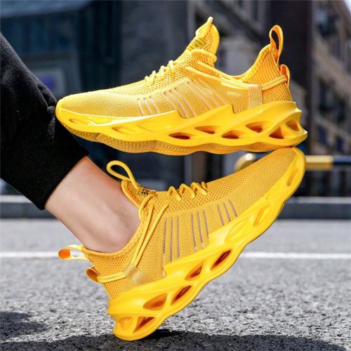 Chaussures de sport décontractés grande taille, chaussures en maille respirantes, chaussures de course outdoor, chaussures de course légères antid - SHEIN - Modalova