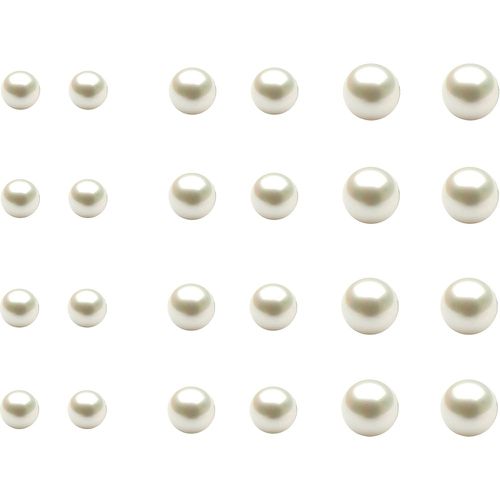Boucles d'oreilles puces avec perle - SHEIN - Modalova