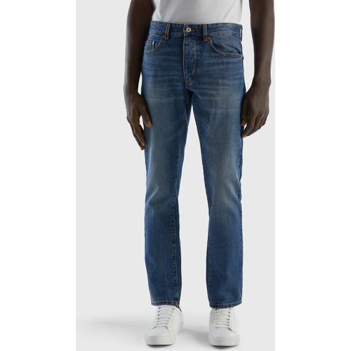 Benetton, Jeans Straight Leg 100% Coton, taille 31, Bleu - United Colors of Benetton - Modalova