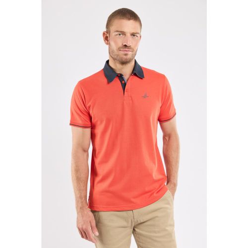 Polo brodé GHOST - coton - BERMUDES - Modalova