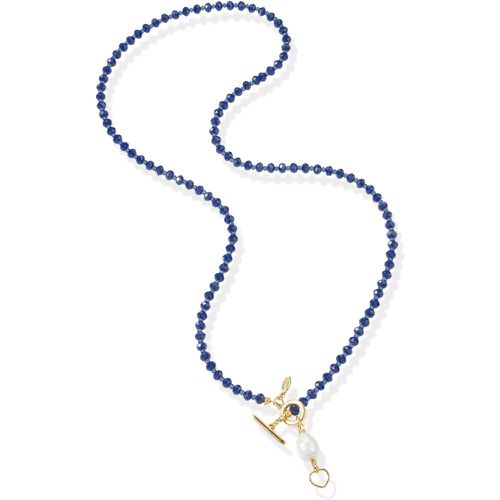 Le collier perles verre poli avec fermoir - Juwelenkind - Modalova