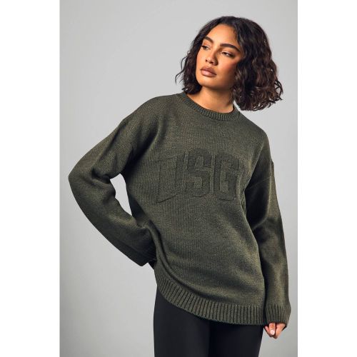 Tall" Dsgn Pull-Over En Maille Marle À Point Inversé - Xs - DSGN Studio - Modalova