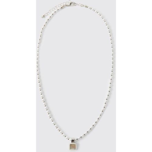 Collier é à pendentif chaîne - ONE SIZE - Boohooman - Modalova