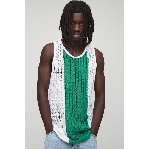 Pull rayé à emmanchures larges - S - Boohooman - Modalova
