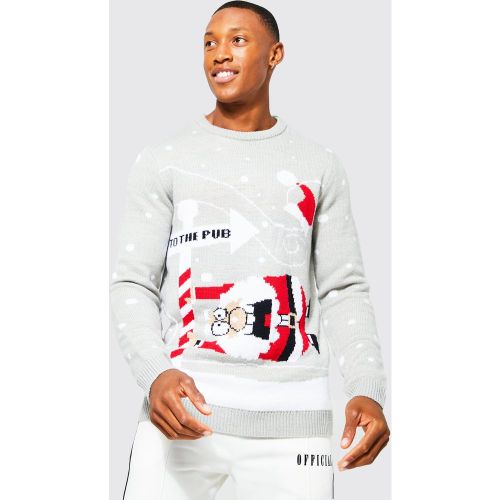 Pull de Noël To the pub - S - Boohooman - Modalova