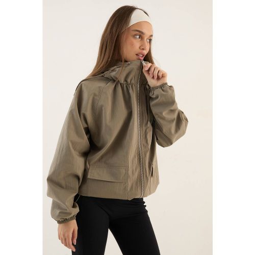 Coupe-vent À Col Montant Avec Casynthétiqueche | Taille 3XL - DSGN Studio - Modalova