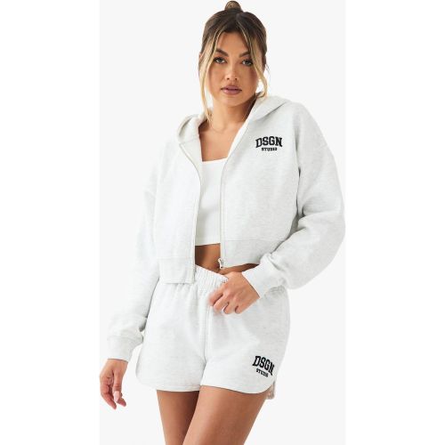 Short Molleton Brodé Collegiate | Taille Small - DSGN Studio - Modalova