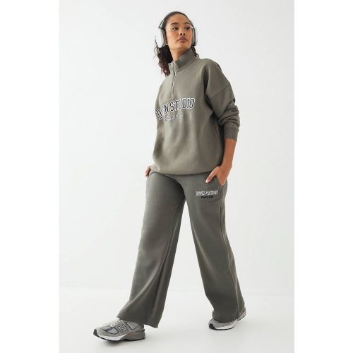 Jogging Tall Appliqué Coupe Droite | Taille Medium - DSGN Studio - Modalova