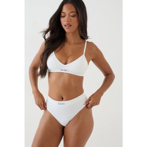 Ensemble De Lingerie Bralette Triangle Et Culotte Sans Couture | Taille Large - DSGN Studio - Modalova