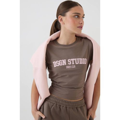 T-shirt Ajusté À Appliqué | Taille 2XL - DSGN Studio - Modalova