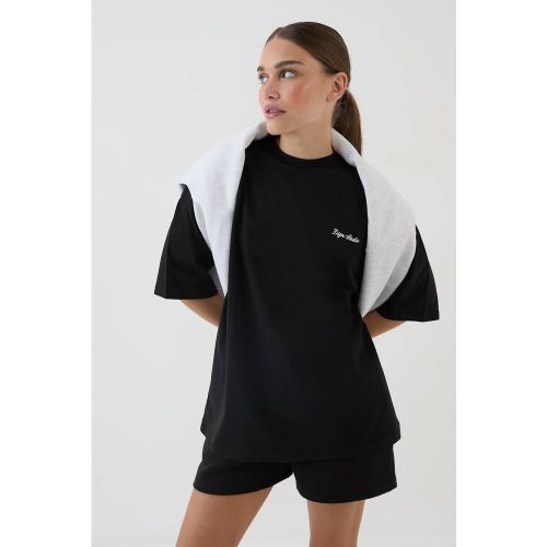 T-shirt Oversize Brodé Script | Taille XS - DSGN Studio - Modalova