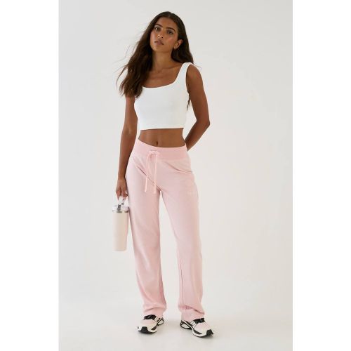 Jogging Évasé Taille Basse En Molleton Bouclette | Taille Medium - DSGN Studio - Modalova
