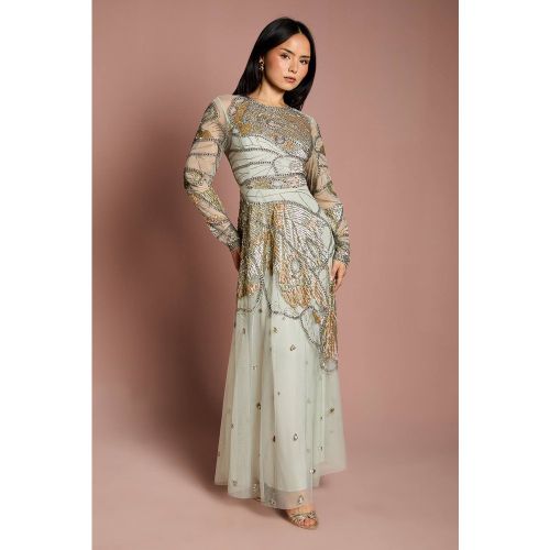 Robe Longue Premium Petite Brodée à la Main | Taille 38 - Coast - Modalova