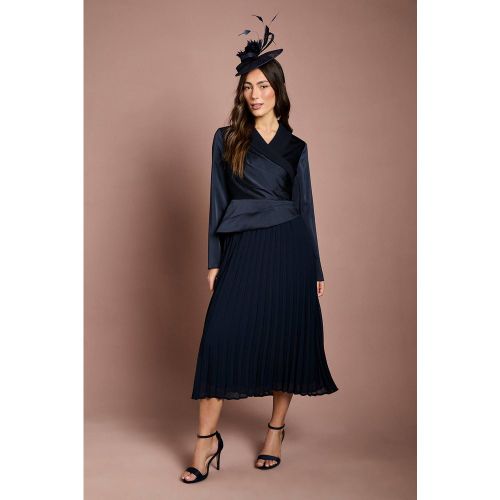 Robe Midi À Jupe Plissée Ajustée | Taille 42 - Coast - Modalova