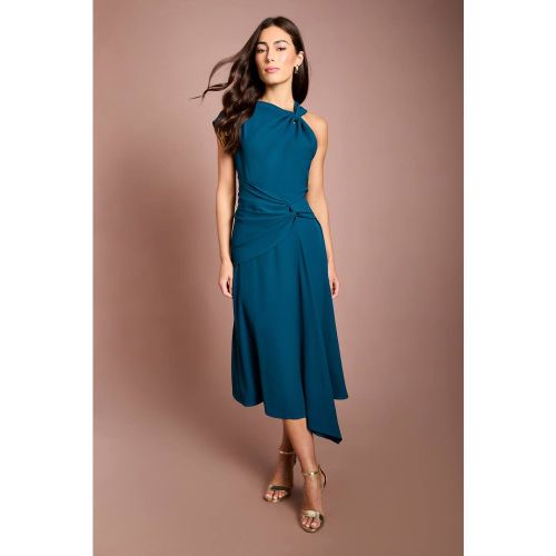 Robe Midi Asymétrique À Une Épaule Avec Drapé À La Taille | Taille 46 - Coast - Modalova