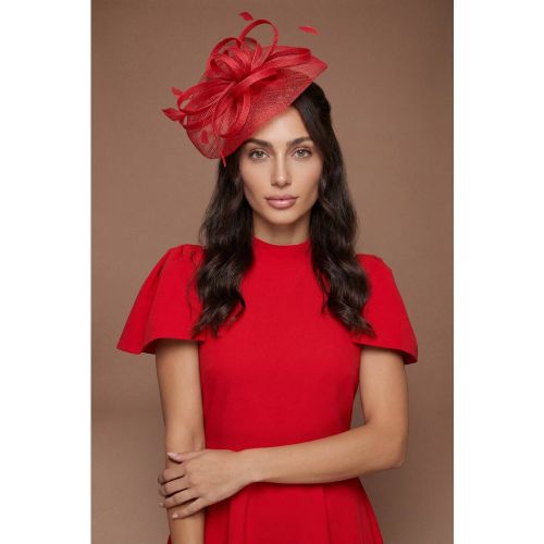 Bibi Disque Relevé Avec Boucles Et Plumes - Coast - Modalova
