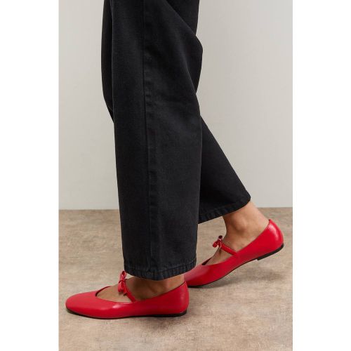 Ballerines Mary Jane Pippin avec Détail Nœud | Taille 8 - Oasis - Modalova