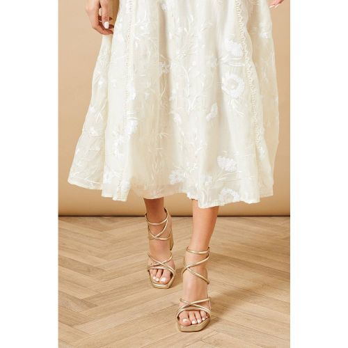 Sandales à Plateforme Evristine en synthétiquecuir à Brides et Talon Bloc | Taille 41 - Oasis - Modalova
