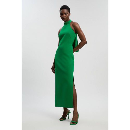 Robe Longue Dos Nu À Encolure Américaine Coupe Ajustée Douce | Taille 18 - KarenMillen - Modalova
