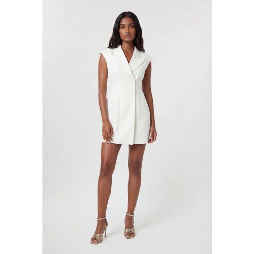 Robe Mini Ajustée À Détails De Coutures Stretch Compact Petite | Taille 16 - KarenMillen - Modalova