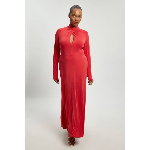 Robe Maxi En Jersey À Manches Longues Grande Taille | Taille 2XL - KarenMillen - Modalova