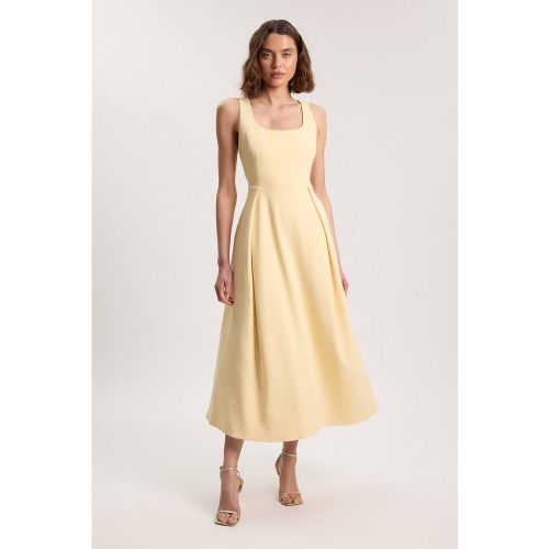 Robe Midi Ajustée À Jupe Ample | Taille 16 - KarenMillen - Modalova