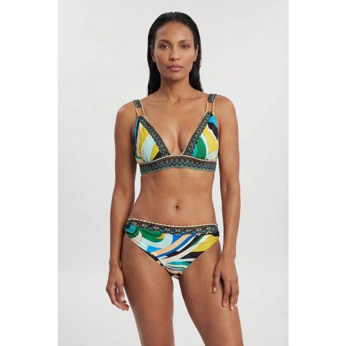 Bas De Bikini À Imprimé Placé | Taille Medium - KarenMillen - Modalova