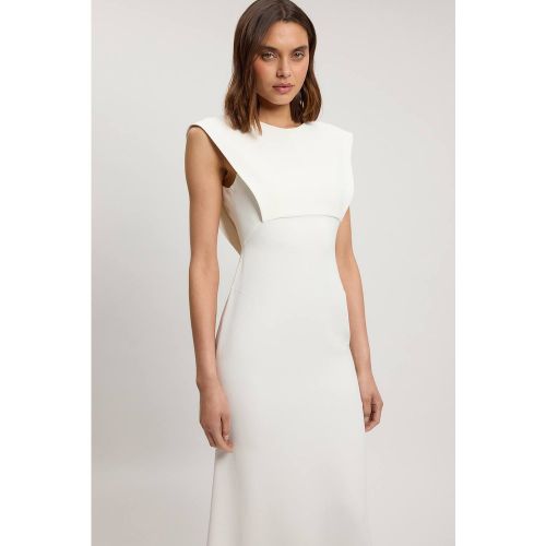 Robe Maxi En Viscose Stretch Compacte Pour Petite Taille | Taille 16 - KarenMillen - Modalova