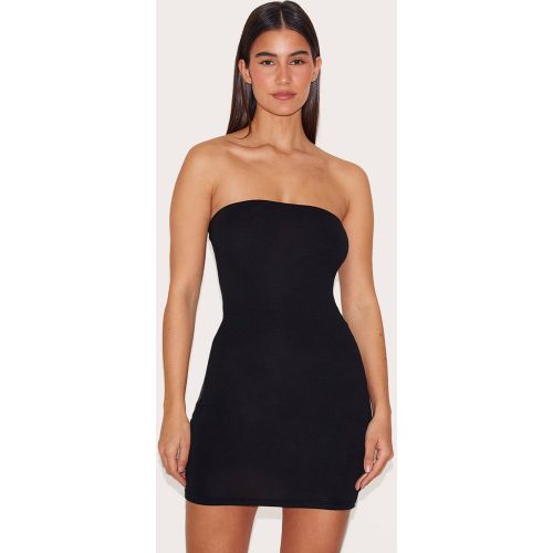 Black Robe Moulante Bustier En Jersey | Taille 42 - PrettyLittleThing - Modalova