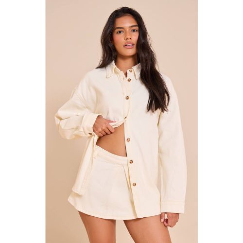 Lemon Chemise En Denim À Boutons | Taille 34 - PrettyLittleThing - Modalova