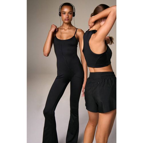 Black Combinaison Évasée Ultimate | Taille XS - PrettyLittleThing - Modalova