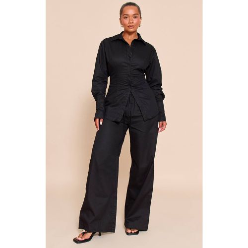 Pantalon Large Taille Élastiquée À Rayures Shape | Taille 36 - PrettyLittleThing - Modalova