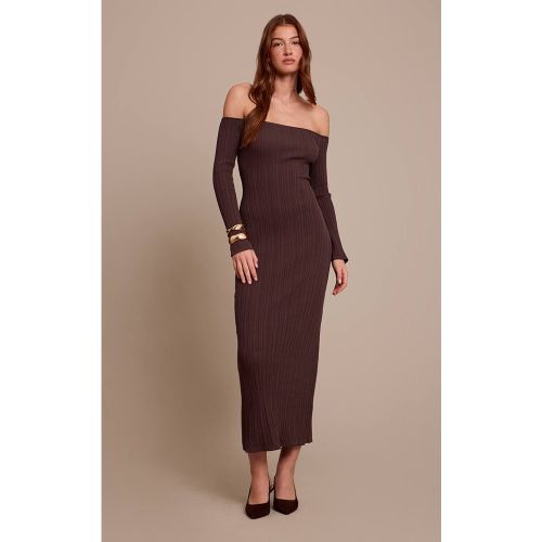 Robe Maxi En Maille Fine À Épaules Dénudées | Taille Small - PrettyLittleThing - Modalova