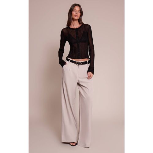 Pebble Pantalon Large Tissé À Double Pli | Taille 32 - PrettyLittleThing - Modalova