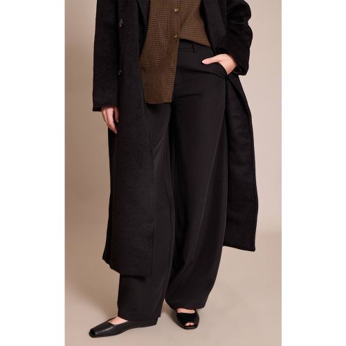 Black Ballerine À Bout Ouvert En Synthétiquecuir | Taille 38 - PrettyLittleThing - Modalova