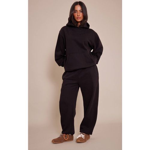 Black Pantalon De Jogging À Revers Petite Taille | Taille Small - PrettyLittleThing - Modalova