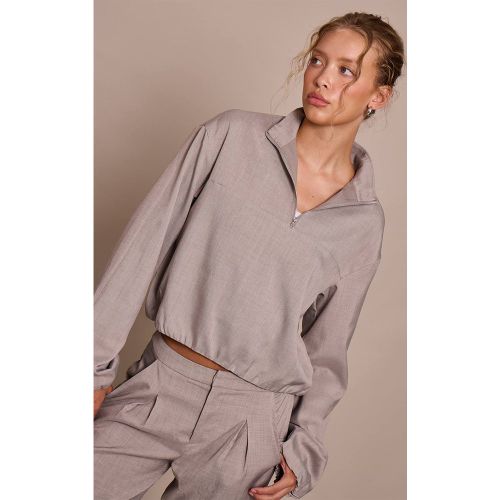 Stone Ensemble Veste Cintrée À Fermeture Éclair Quart | Taille 32 - PrettyLittleThing - Modalova