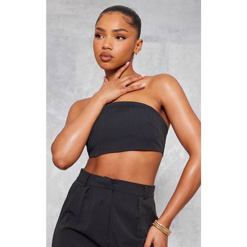 Black Bandeau À Fines Rayures | Taille 42 - PrettyLittleThing - Modalova