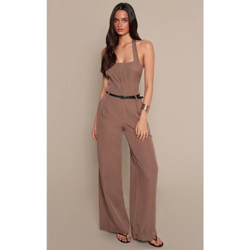 Combinaison Ajustée Avec Détail Ceinture Corset | Taille 42 - PrettyLittleThing - Modalova