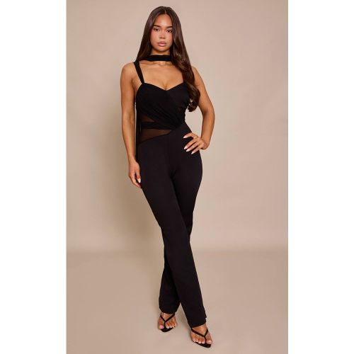 Black Combinaison À Détails En Maille Tissée | Taille 32 - PrettyLittleThing - Modalova