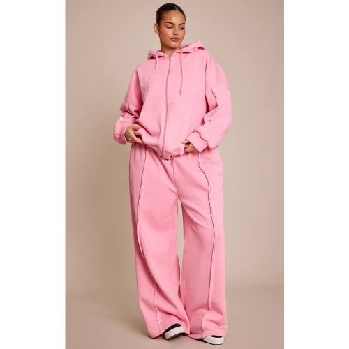Light Pink Jogger Large Oversize Avec Détails De Coutures Grande Taille | Taille 2XL - PrettyLittleThing - Modalova