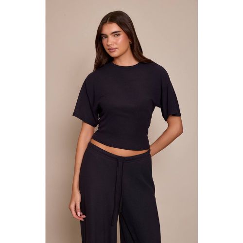 Black T-shirt Ample À Toucher Doux | Taille 36 - PrettyLittleThing - Modalova