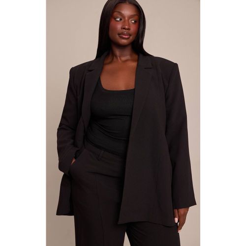 Black Blazer Dad Oversize Ajusté Plus - Ensemble Coordonné | Taille 44 - PrettyLittleThing - Modalova