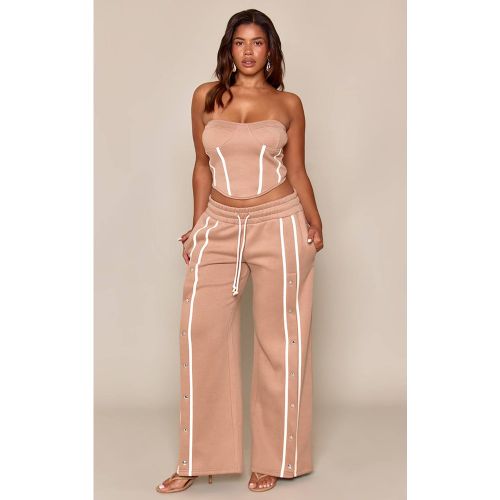 Jogging Coupe Droite À Détail Boutons-Pression Shape | Taille XS - PrettyLittleThing - Modalova